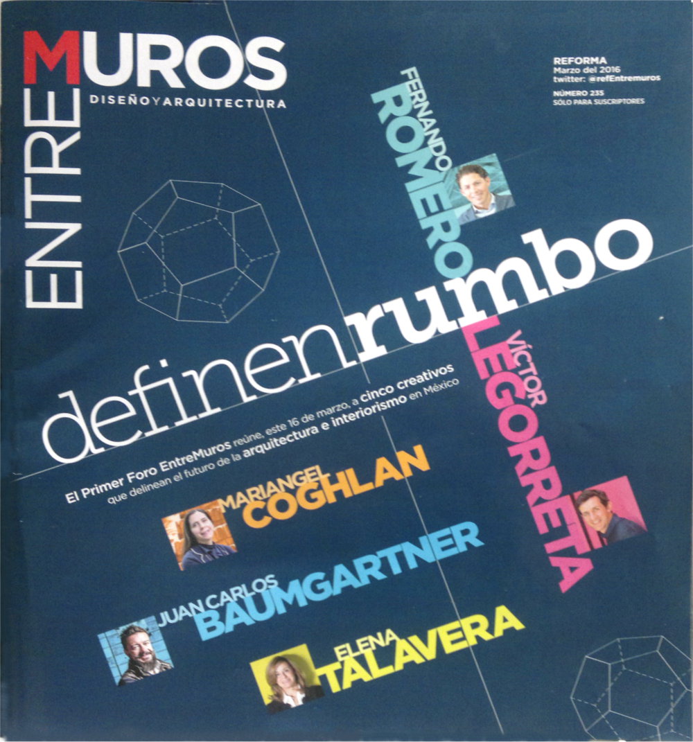 Portada de la Revista Entre muros