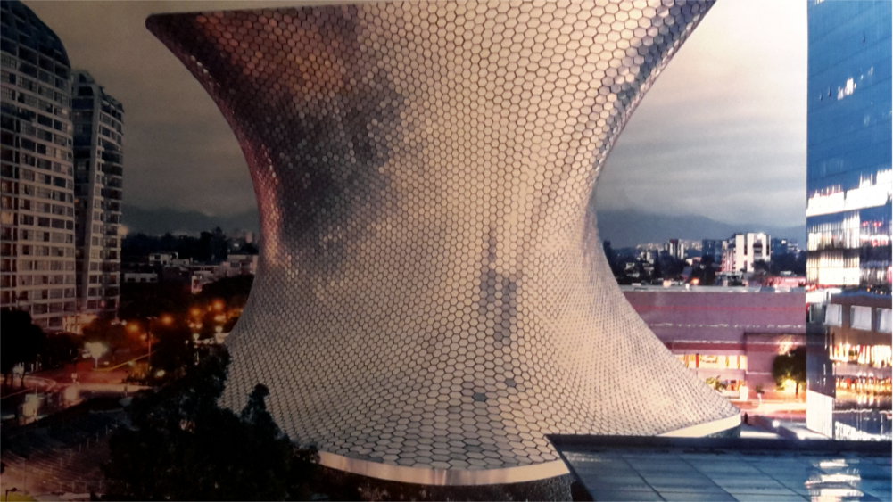 Vista del Museo Soumaya.