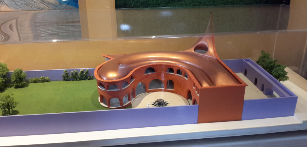 Maqueta de la Casa Claustro