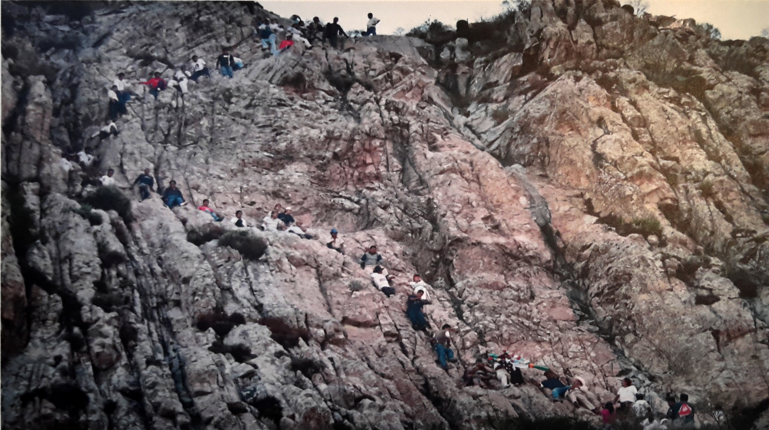 Los escaloneros de Peña de Bernal