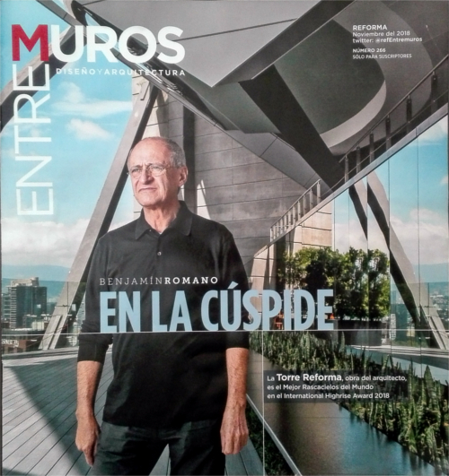 Portada de la Revista Entre Muros Noviembre 2018