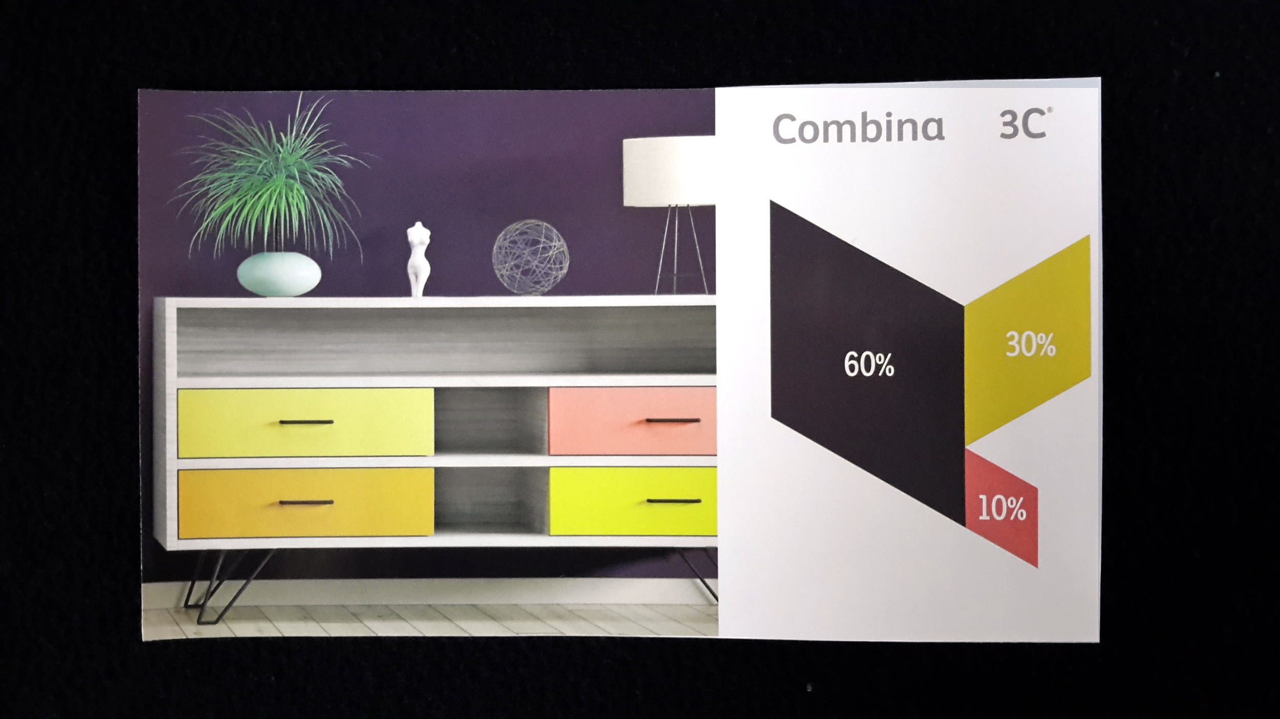 Proporción de combinación 3C Reacción