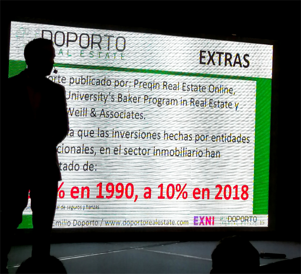 Ponencia de Doporto Real Estate en EXNI 2019