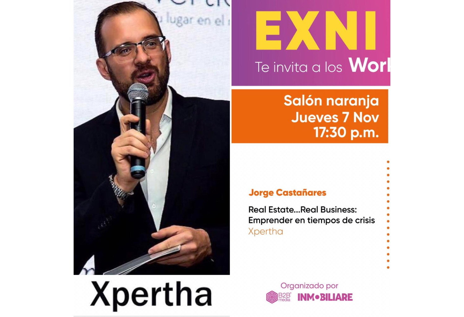 Ponencia de Jorge Castañares en EXNI 2019