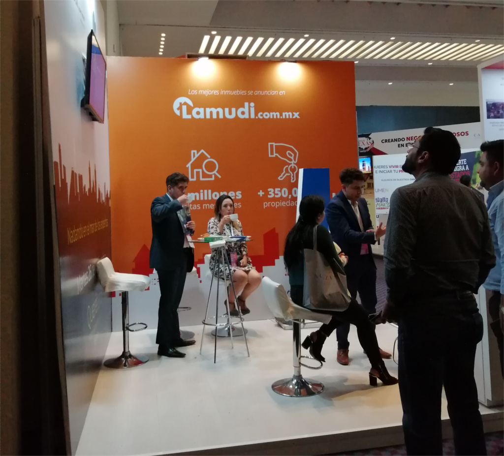 Stand de Lamudi en EXNI