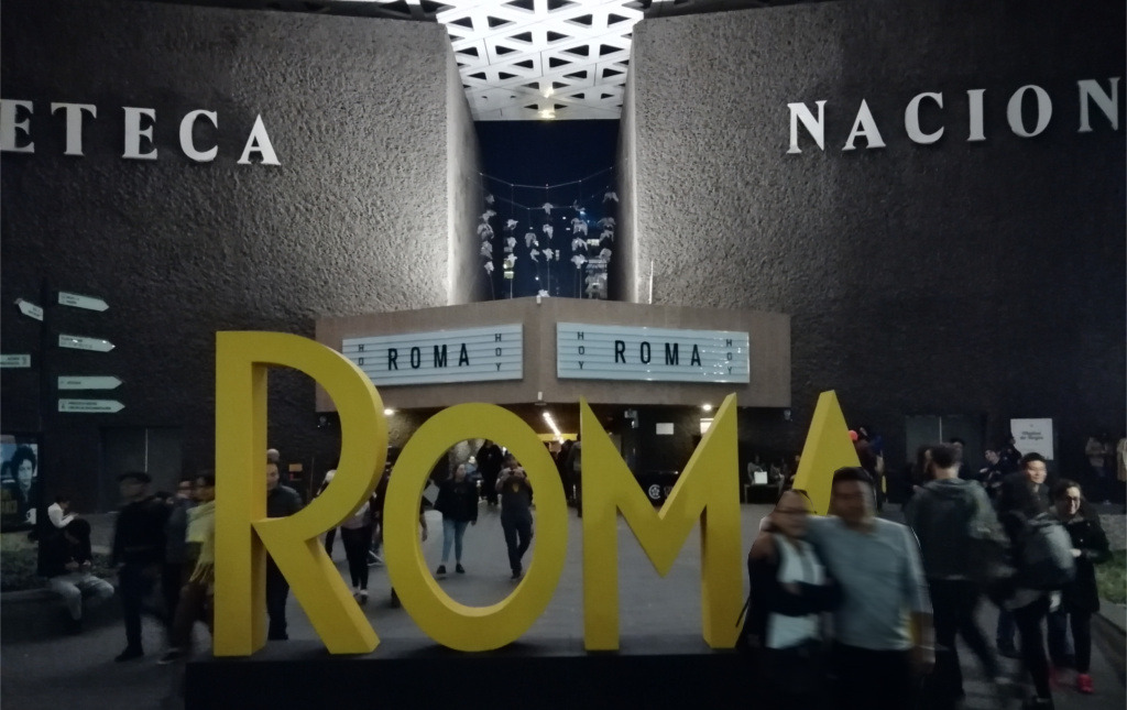 Pelicula Roma en la Cineteca Nacional