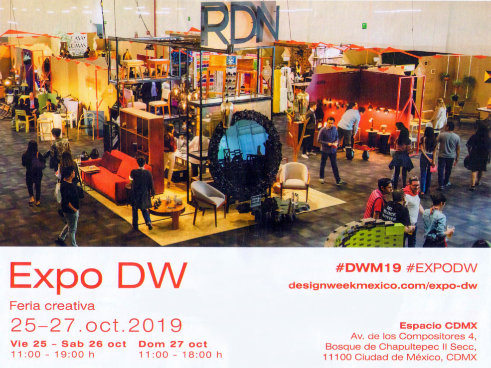 Volante Designweek México 2019