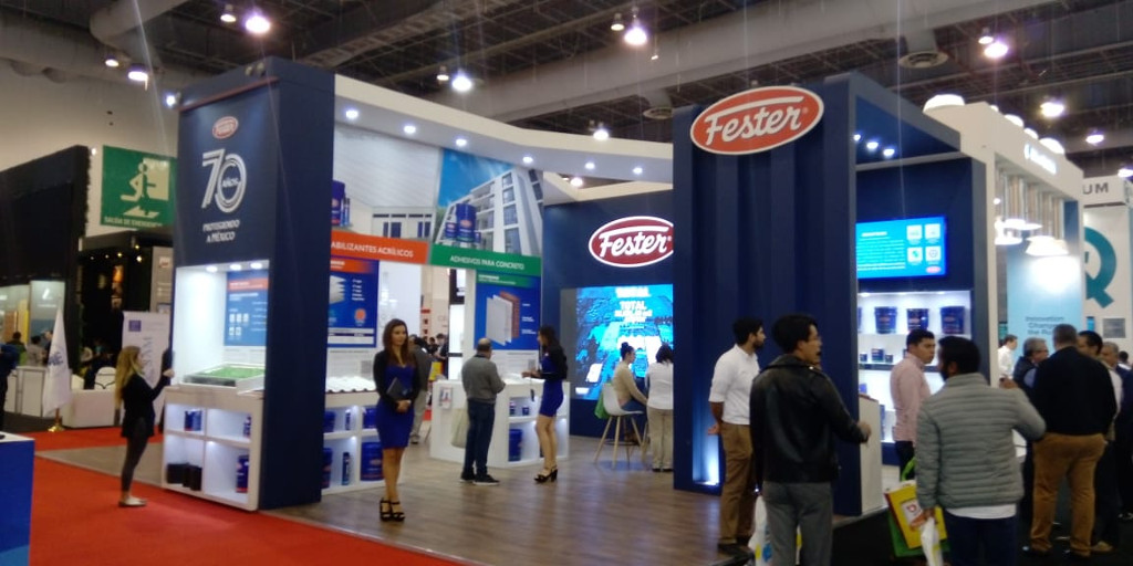 Stand de Fester en la Expo CIHAC 2019