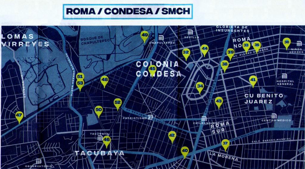 Zona Roma Condesa