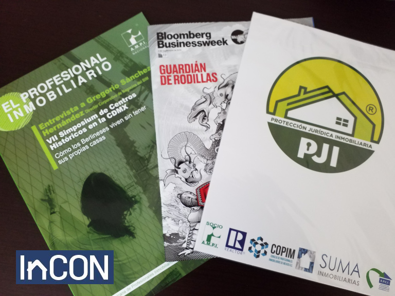 Folletos obtenidos en InCon 2019