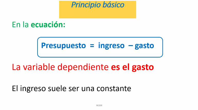 Calculo del presupuesto