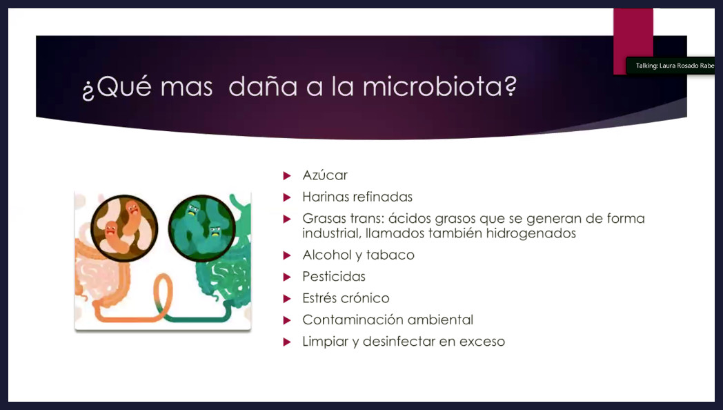 Lo que afecta a la microbiota