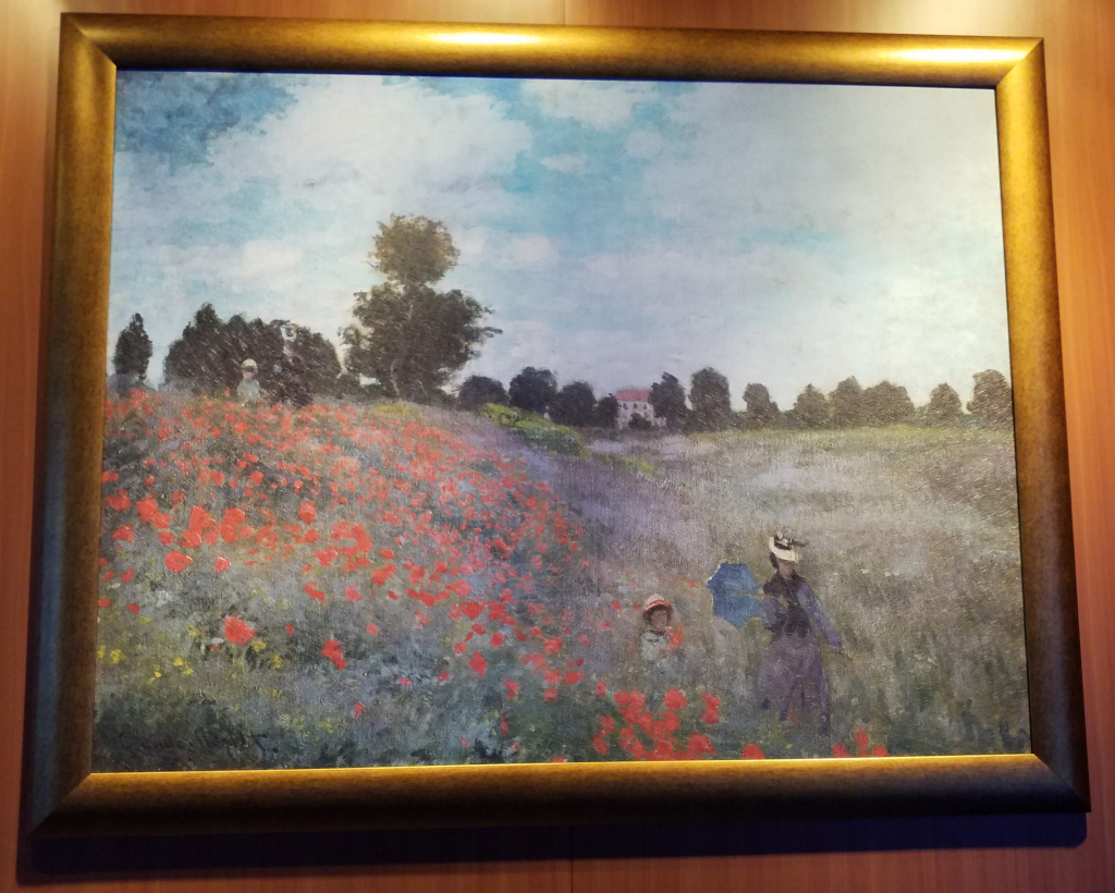 Campo de amapolas cerca de Argenteuil. Monet