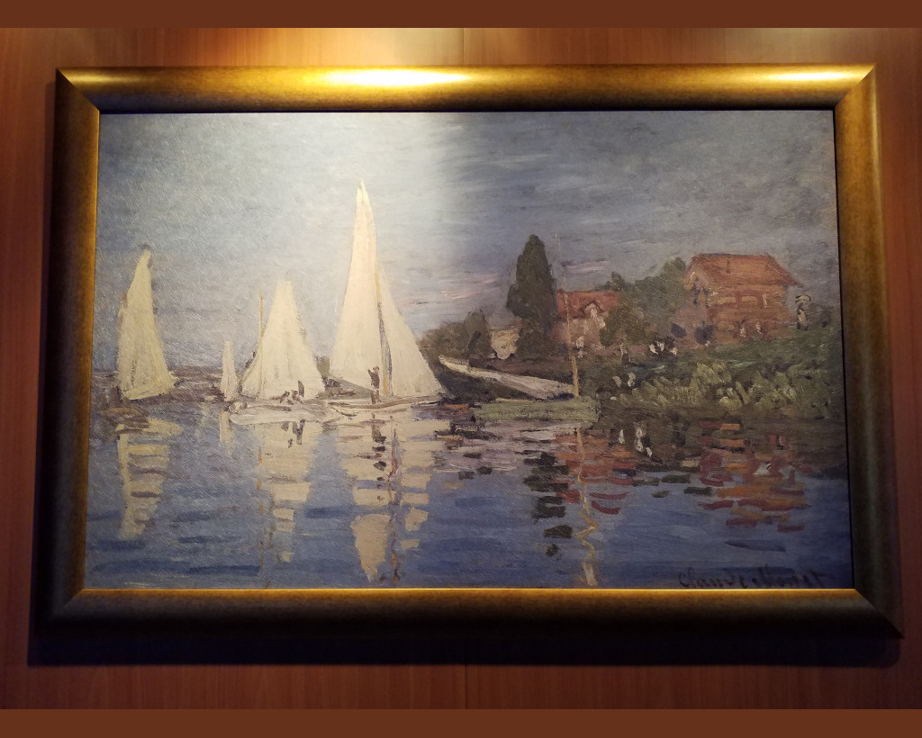 Regata en Argenteuil. Monet