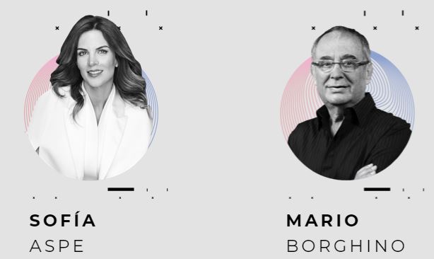 Sofía Aspe y Mario Borgino