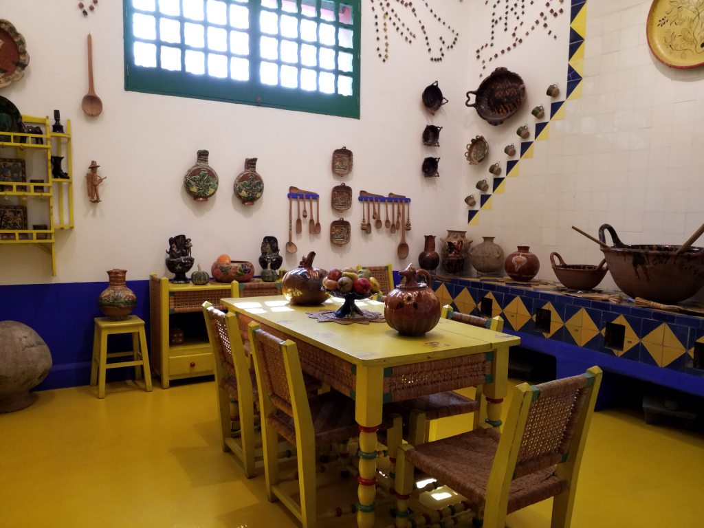 Cocina en la Casa Azul