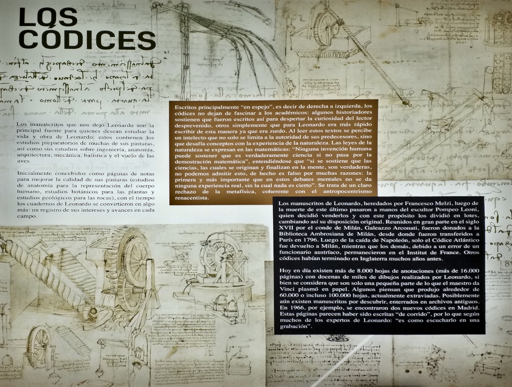 Los códices de Leonardo Da Vinci