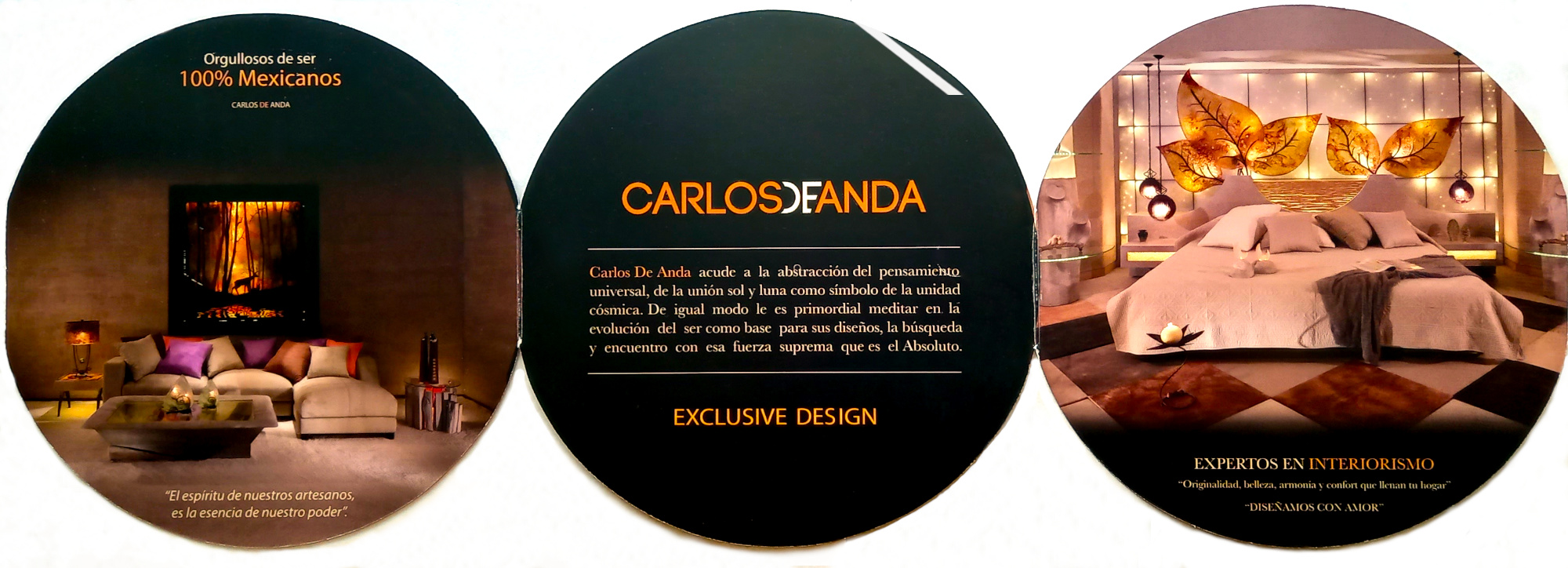 Folleto de Carlos de Anda