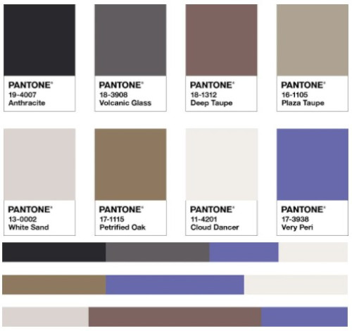 Paleta PANTONE 2022 The star of the show