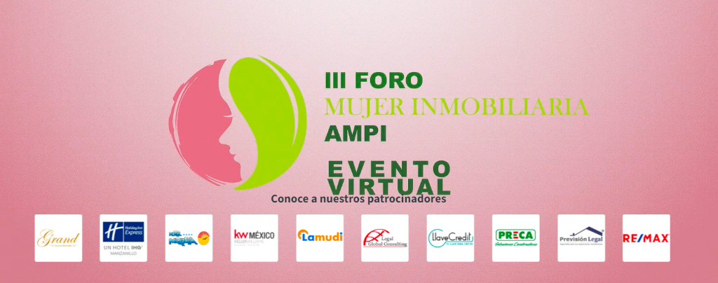 Banner del evento Foro Mujer Inmobiliaria AMPI 2022