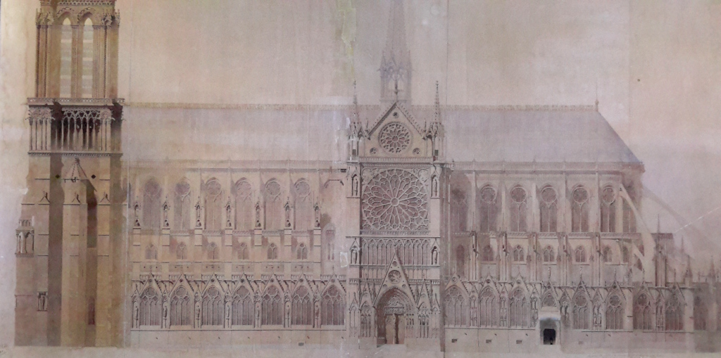 Dibujo Catedral de Notre Dame