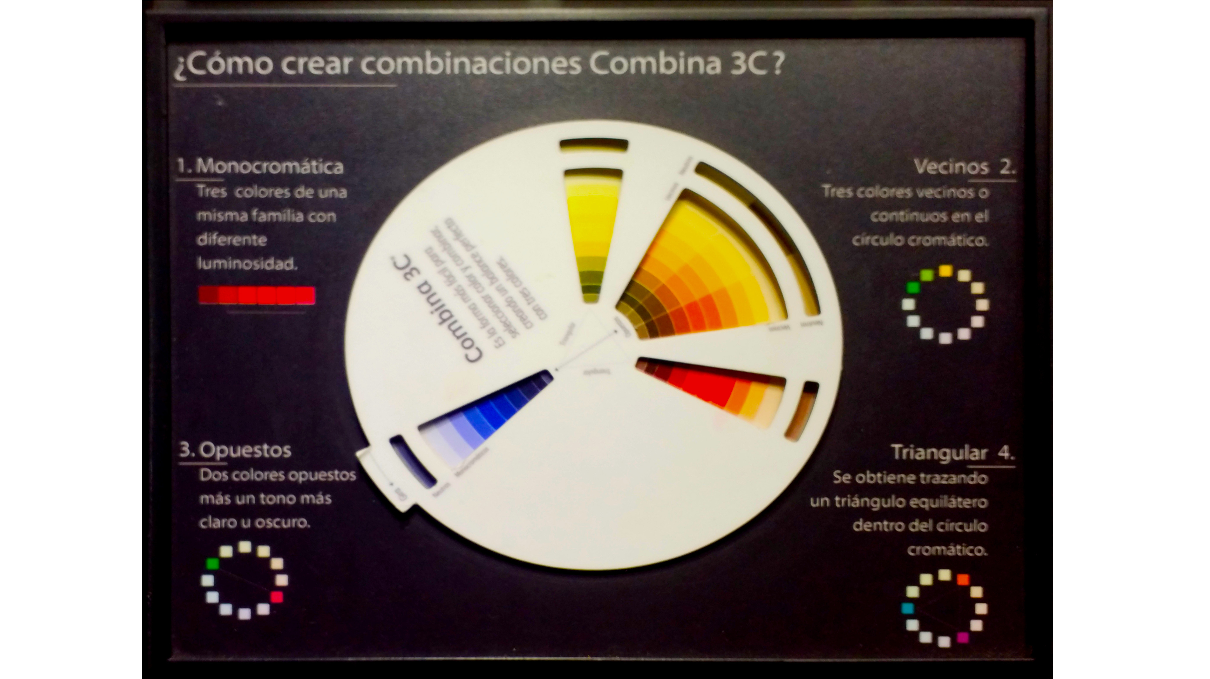 Herramienta combinación de colores 3C de Comex