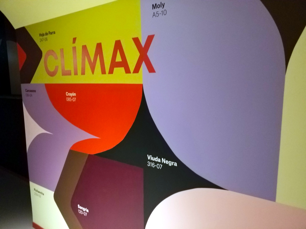 Colores de la paleta Climax