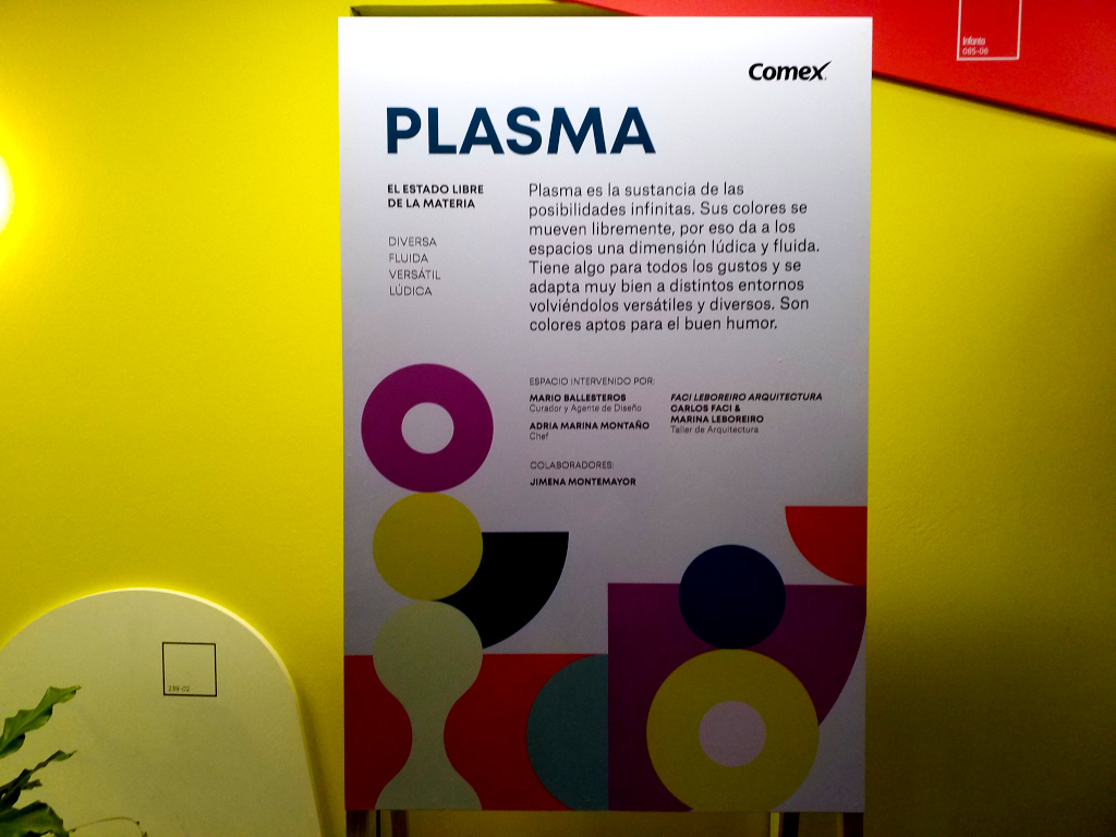 Colores de la paleta PLASMA