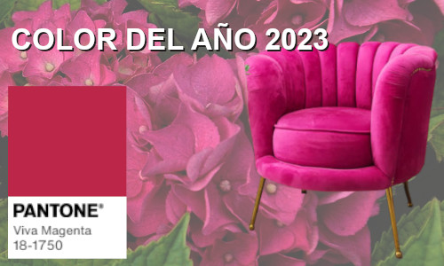 Color del año Pantone 2023 Magenta