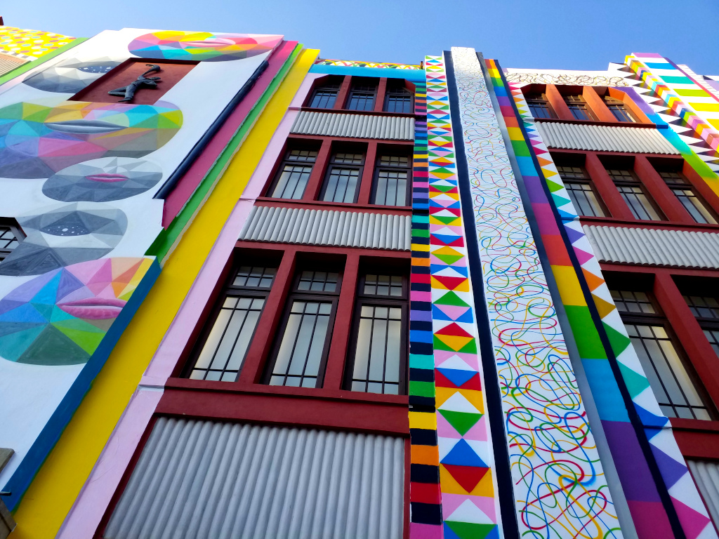 Detalle de color fachada Fronton México