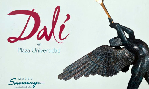 Portada Exposición Dalí en Plaza Universidad