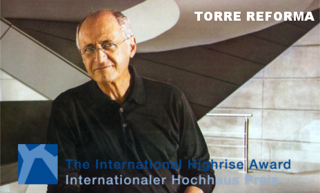 Arquitecto Benjamin Romano recibe premio Highrise Award