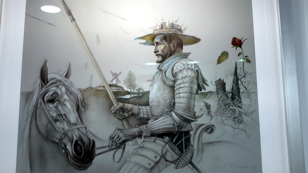 Pintura de Don Quijote