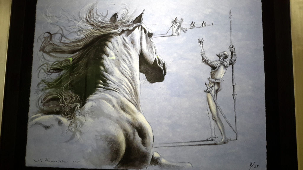 Pintura de Don Quijote