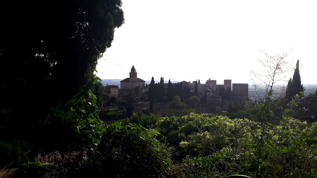 Vista de La Alhambra desde el Generalife