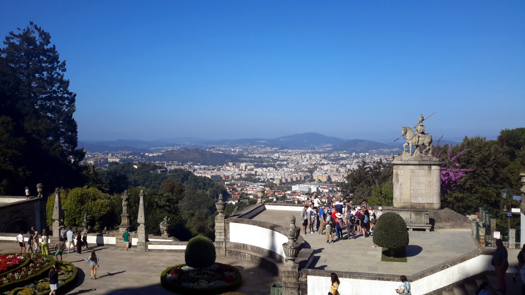 Vista panorámica desde Bom Jesus do monte
