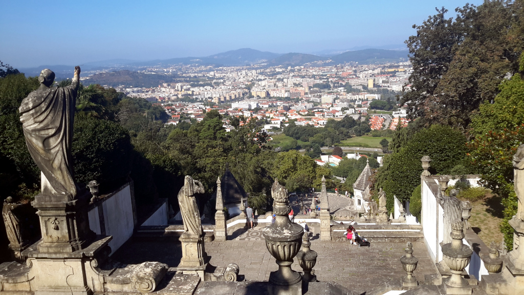 Vista panorámica desde Bom Jesus do monte