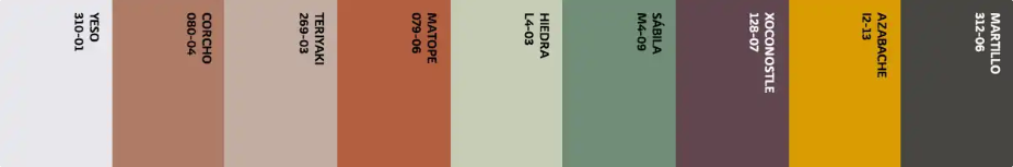 Paleta Oxidación Atemporal