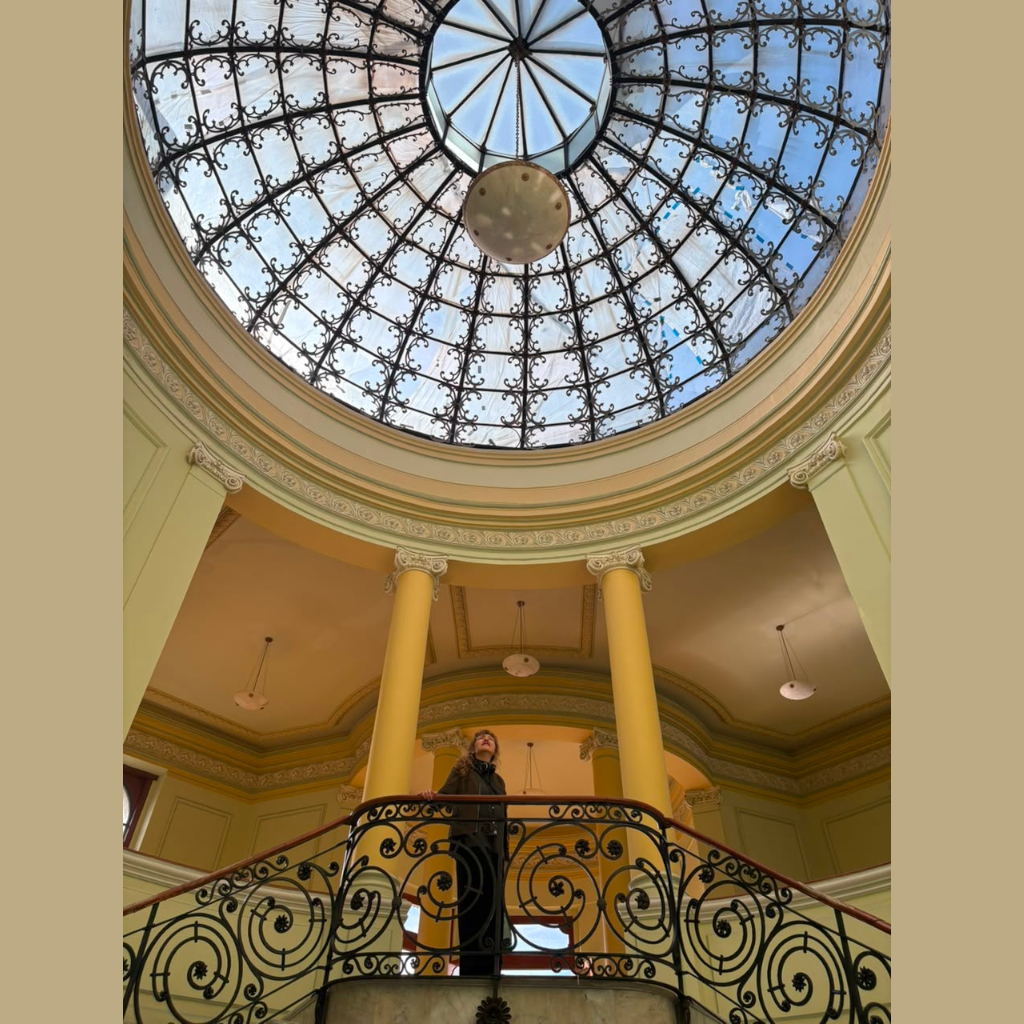Domo vitral del Palacio de la Autonomia