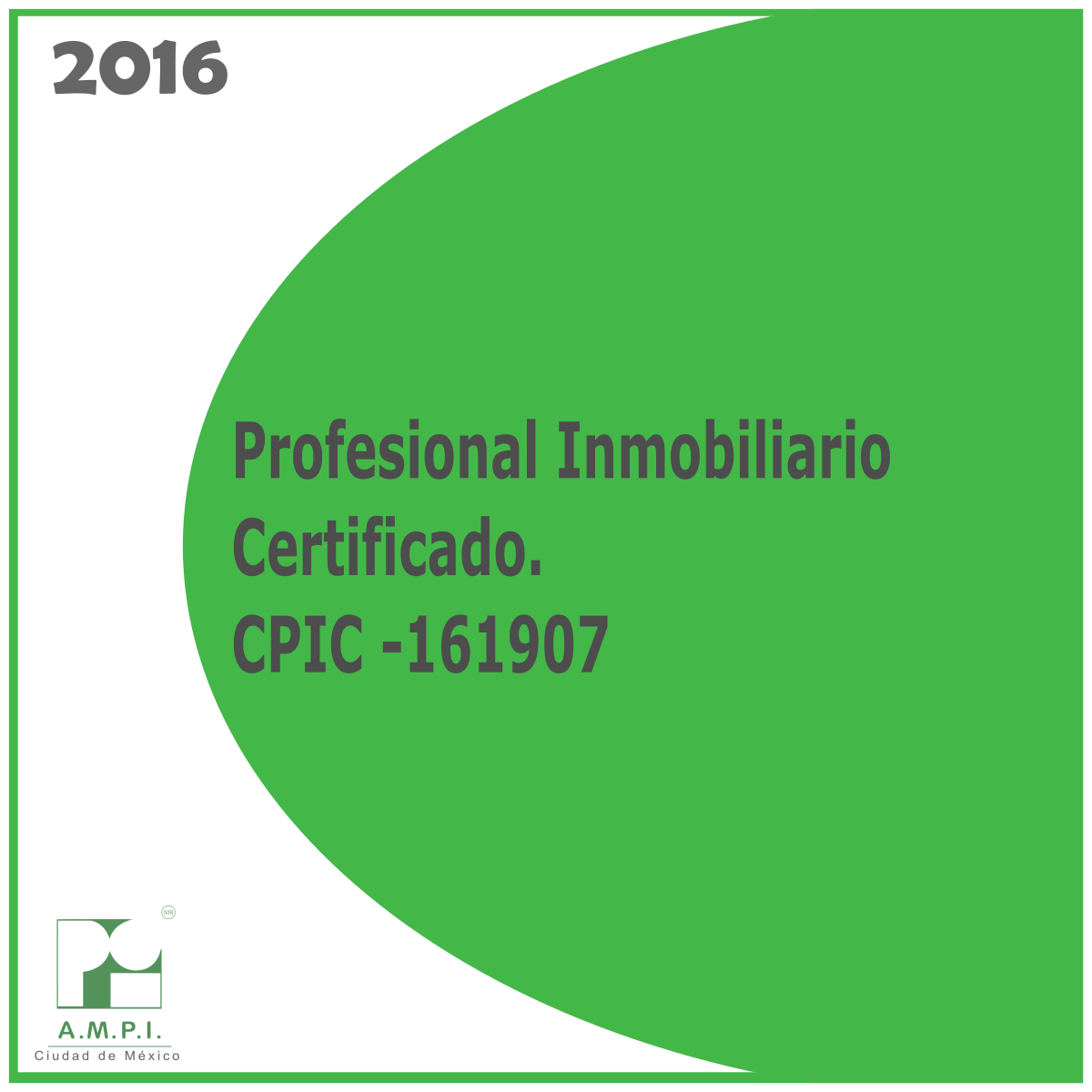 Profesional Inmobiliario Certificado