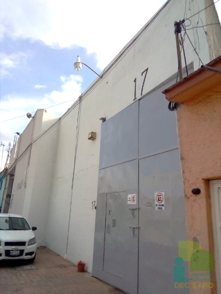 Fachada de la bodega/almacén en Del. Miguel Hidalgo