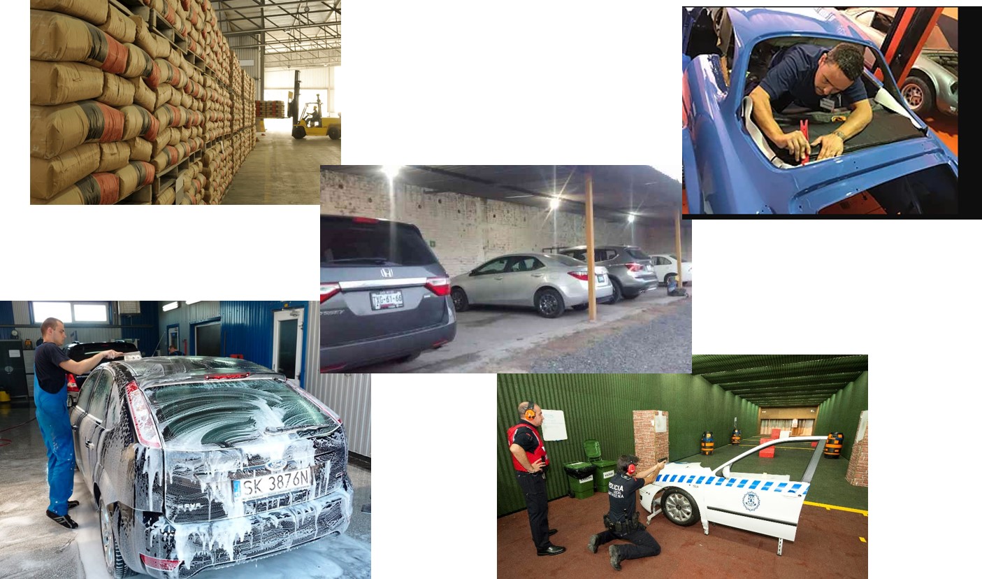 Imágenes de posibles usos de la bodega