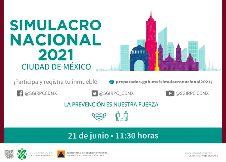 Invitación a participar en Mega Simulacro 2021