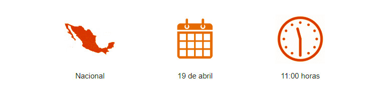 Programación del primer mega simulacro nacional 2023