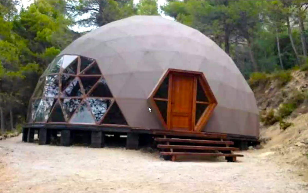 Domo para glamping